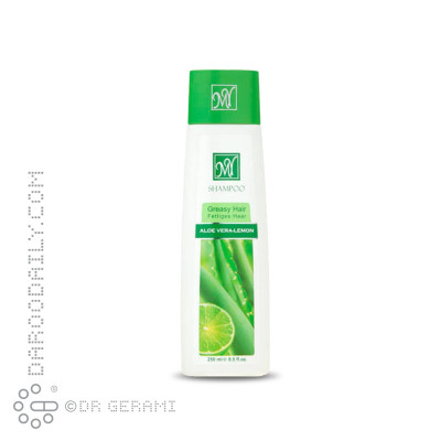 شامپو موهای چرب حاوی آلوئه ورا و لیمو مای 250 میلی لیتری