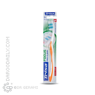 مسواک بزرگسال برس متوسط مدل Focus Pro Clean تریزا
