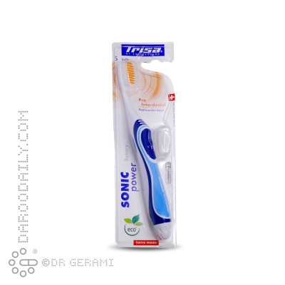 مسواک برقی با برس نرم مدل Pro Interdental سونیک پاور تریزا