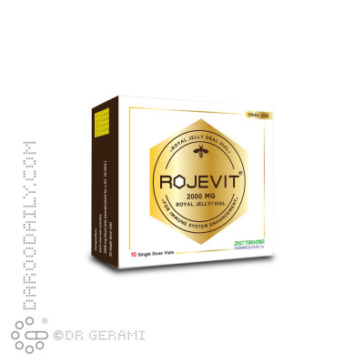 محلول خوراکی رویال ژلی روژویت زیست تخمیر 10 عددی