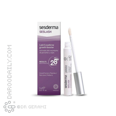 سرم تقویت کننده مژه و ابرو مدل Seslash سسدرما 5 میلی لیتری