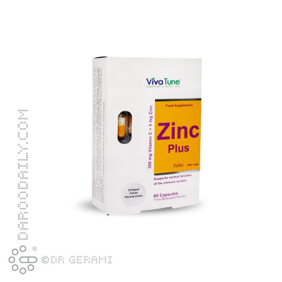 کپسول آهسته رهش زینک پلاس ویواتیون 60 عددی