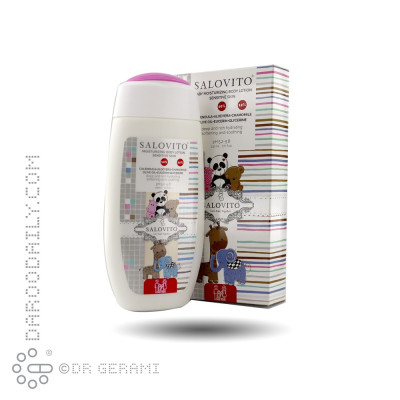 لوسیون بدن کودک بالای ۱ سال سالوویتو ۲۳۰ میلی لیتری