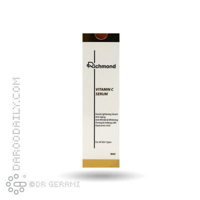 سرم روشن کننده پوست ویتامین C ریچموند ۳۰ میلی لیتری