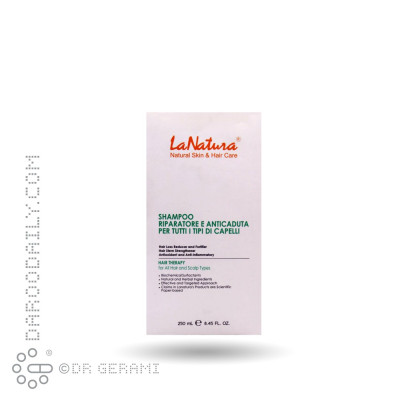 شامپو ضد ریزش و تقویت کننده انواع مو لاناتورا ۲۵۰ میلی لیتری