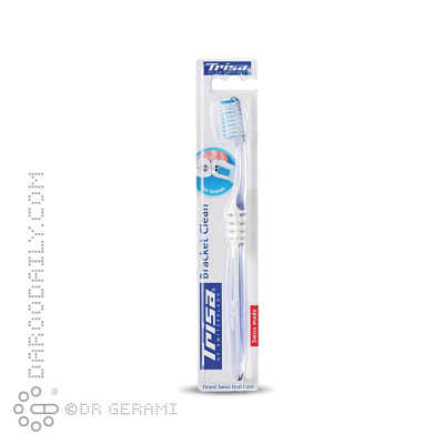 مسواک بزرگسال تخصصی مدل براکت کلین تریزا