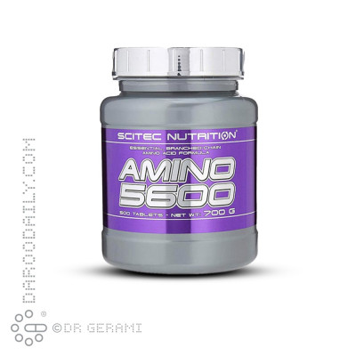 قرص آمینو ۵۶۰۰ سایتک نوتریشن ۵۰۰ عددی