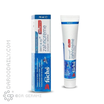 خمیر دندان سفید کننده بزرگسالان مدل Denta-a-xyl فوکس 75 میلی لیتری