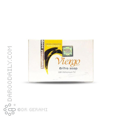 صابون ضد جوش مدل اریترو ویرگو 100 گرمی