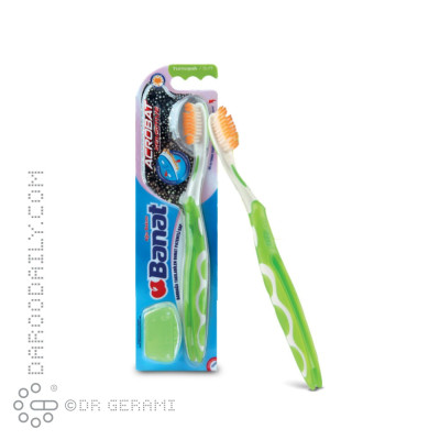 مسواک بزرگسال برس نرم مدل آکروبات سنستیو بنات