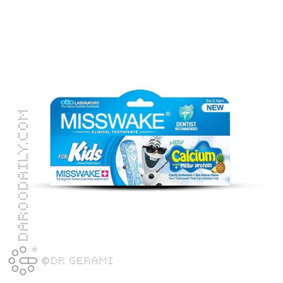 خمیر دندان کودک آناناسی مدل آدم برفی میسویک ۵۰ میلی لیتری