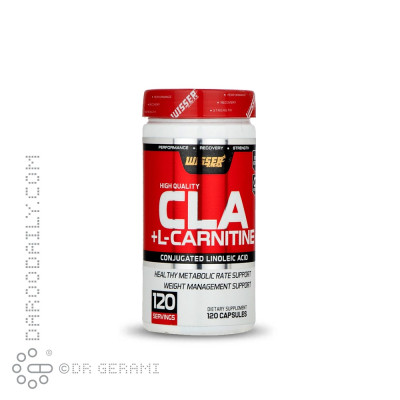 کپسول سی ال ای و ال کارنیتین ویثر نوتریشن 120 عددی