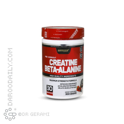 پودر کراتین بتا آلانین ویثر نوتریشن 300 گرمی