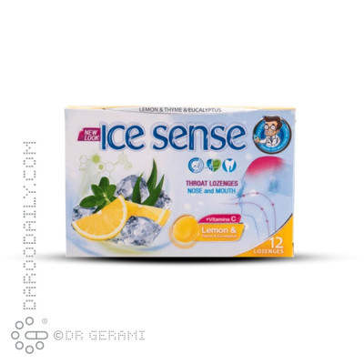 آبنبات سرد اكاليپتوس با طعم ليمو آيس سنس 12 عددی