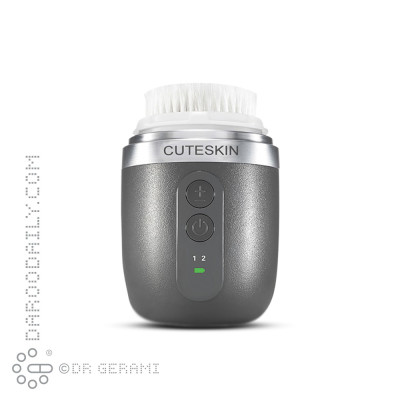 فيس براش لرزشی شارژی رنگ مشکی مدل CHI-F803 کیوت اسکین