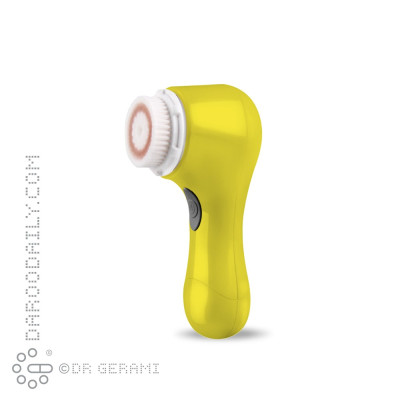 فیس براش لرزشی رنگ لیمویی سری CIH-F801 مدل Pretty2 کیوت اسکین