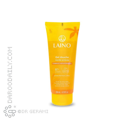 ژل حمام لایه بردار وانیلی لینو ۲۰۰ میلی لیتری