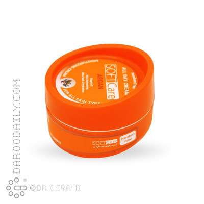 کرم مرطوب کننده پوست روغن آرگان سافت کر ۲۰۰ میلی لیتری