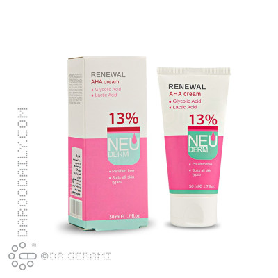 کرم لایه بردار مدل Renewal AHA نئودرم 50 میلی لیتری