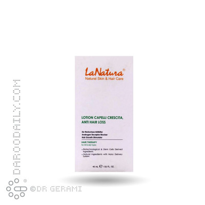 لوسیون ضد ریزش و تقویت کننده مو لاناتورا ۴۰ میلی لیتری