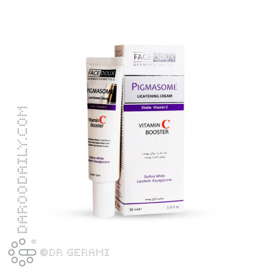 کرم روشن کننده ویتامین C مدل Pigmasome فیس دوکس 30 میلی لیتری