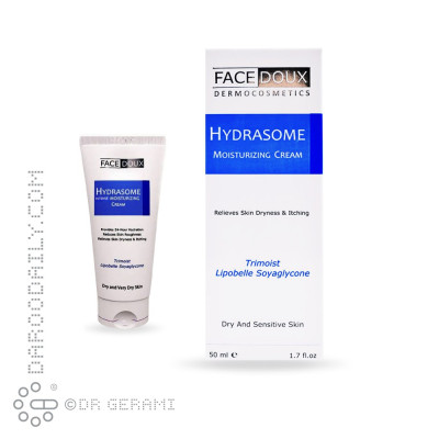 کرم مرطوب کننده صورت مدل Hydrasome فیس دوکس 50 میلی لیتری