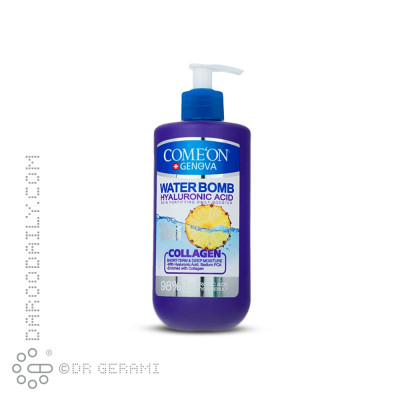 کرم آبرسان کلاژن و هیالورونیک اسید مدل Water Bomb کامان 500 میلی لیتری