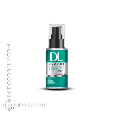 ژل پوست چرب مدل Sebolift Fort درمالیفت 50 میلی لیتری