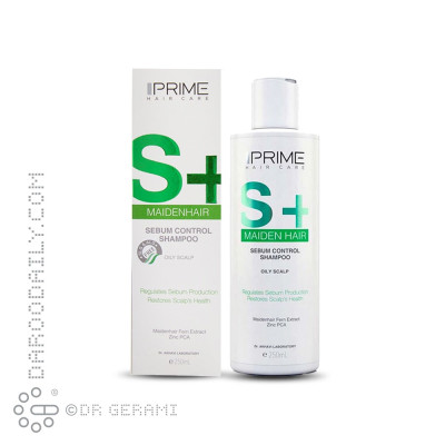 شامپو متعادل کننده چربی مدل +S پریم 250 میلی لیتری