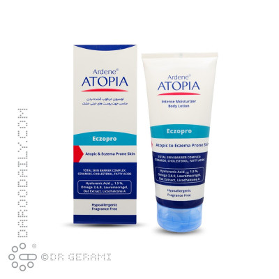 لوسیون مرطوب کننده بدن پوست خیلی خشک آتوپیا آردن ۲۰۰ میلی لیتری