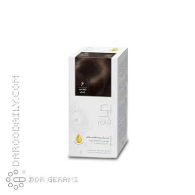 کیت رنگ موی بلوند تیره سری طبیعی زی فام شماره 6
