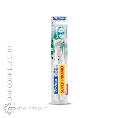 مسواک بزرگسال برس نرم آیینه دار مدل Profilac تریزا