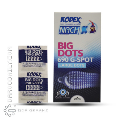 کاندوم خاردار مدل Big Dots کدکس 10 عددی
