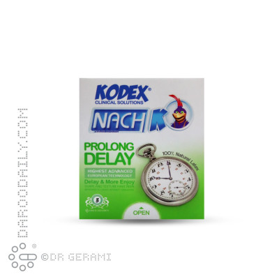 کاندوم تاخیری مدل Prolong Delay کدکس 3 عددی