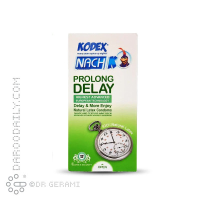 کاندوم تاخیری مدل Prolong Delay کدکس 12 عددی