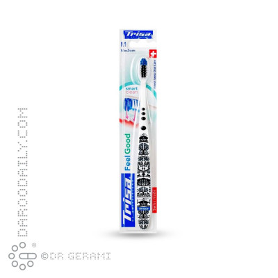 مسواک بزرگسال برس متوسط مدل Feel Good  تریزا