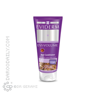 نرم کننده موهای نازک مدل Evi Volume اویدرم 200 میلی لیتری