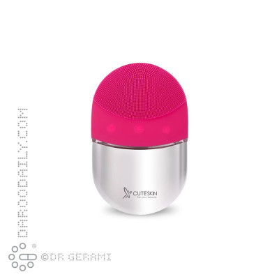 فیس براش سیلیکونی سرخابی مدل F500 کیوت اسکین