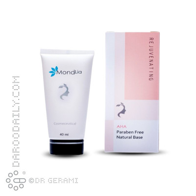فلوئید لایه بردار پوست AHA مونالیا 40 میلی لیتری