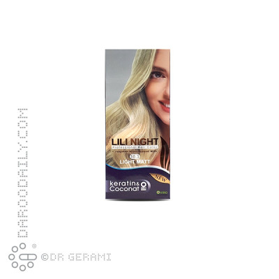 کیت رنگ موی زیتونی روشن لی لی نایت شماره 10.3