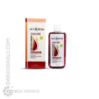 شامپو تقویت کننده موی سر اسکالپیا ۲۰۰ میلی لیتری