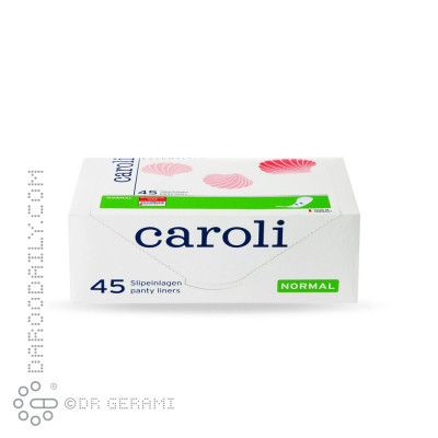 پد بهداشتی روزانه متوسط مدل Air Laid کرولی 45 عددی