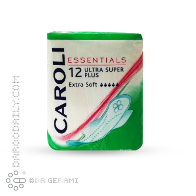 نوار بهداشتی بالدار 5 قطره کرولی 12 عددی