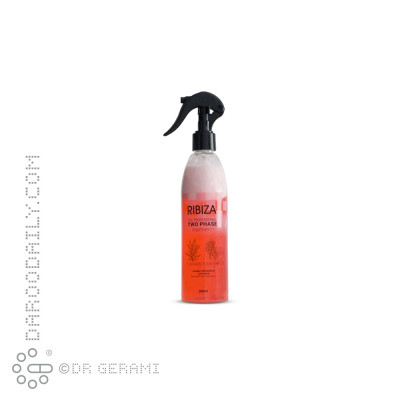 اسپری دو فاز موی نازک حاوی گوارانا و گاما اوریزانول ریبیزا 300 میلی لیتری