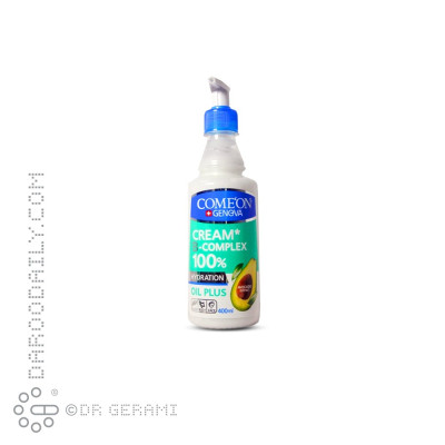 کرم مرطوب کننده پوست خشک حاوی آووکادو کامان 400 میلی لیتری