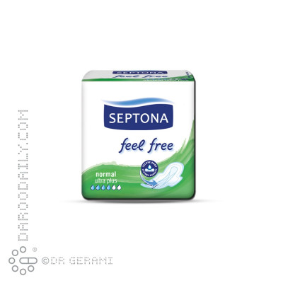 نوار بهداشتی نرمال feel free سپتونا 10 عددی