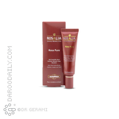 ژل ضد آکنه مدل Rosa Pure رزالیا 30 میلی لیتری