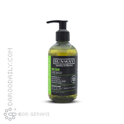 ژل شستشوی صورت پوست های خشک سان وی ۲۵۰ میلی لیتری