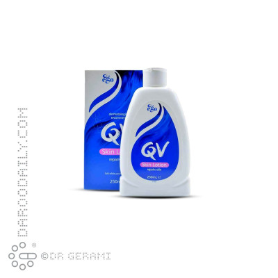 لوسیون صورت و بدن پوست خشک و حساس کیووی ایگو 250 میلی لیتری