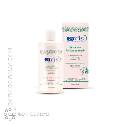 شوینده بهداشتی بانوان PH 8 آریس 200 میلی لیتری